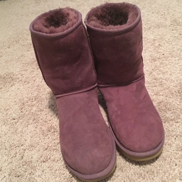 UGG Shoes | Ugg Classic Ii Purple Fall Boots Size 8 | Poshmark